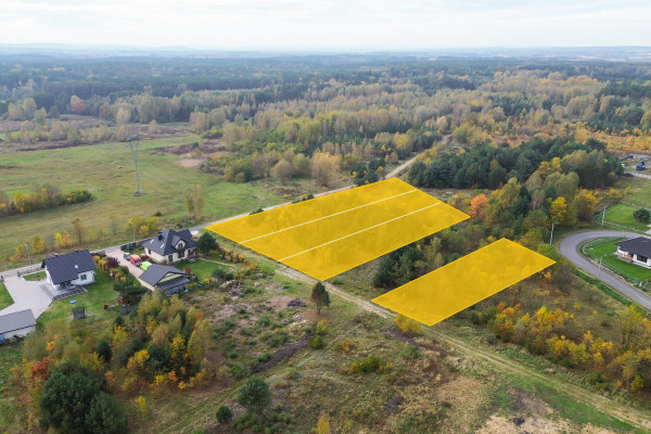 kielecki, Strawczyn, Promnik, Zachodnia, Działki budowlane Promnik gm Strawczyn 15 km od Kielc