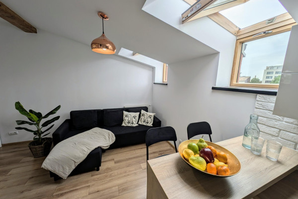 Krak&oacute;w, Krak&oacute;w-Śr&oacute;dmieście, Grzeg&oacute;rzki, Ariańska, Nowoczesna kawalerka w sercu Krakowa &ndash; ul. Ariańska, Grzeg&oacute;rzki