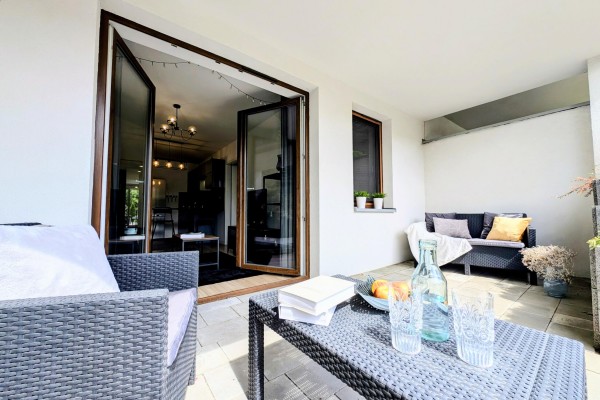 Kielce, Szydł&oacute;wek, Domani&oacute;wka, Apartament 2 pokojowy z ogr&oacute;dkiem Domani&oacute;wka