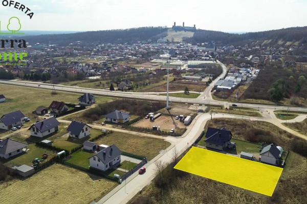 świętokrzyskie, kielecki, Chęciny, Henryka Sienkiewicza, Działka budowlana Chęciny 1138m2 media