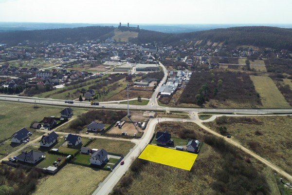 kielecki, Chęciny, Henryka Sienkiewicza, Działka budowlana Chęciny 1138m2 media