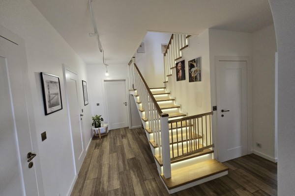 kielecki, Chęciny, Skiby, Nowoczesny dom bliźniaczy blisko natury &ndash; Skiby / 3 min od Chęcin