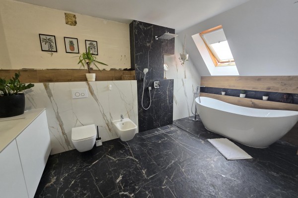 kielecki, Chęciny, Skiby, Nowoczesny dom bliźniaczy blisko natury &ndash; Skiby / 3 min od Chęcin