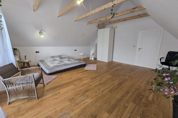 kielecki, Chęciny, Skiby, Nowoczesny dom bliźniaczy blisko natury &ndash; Skiby / 3 min od Chęcin