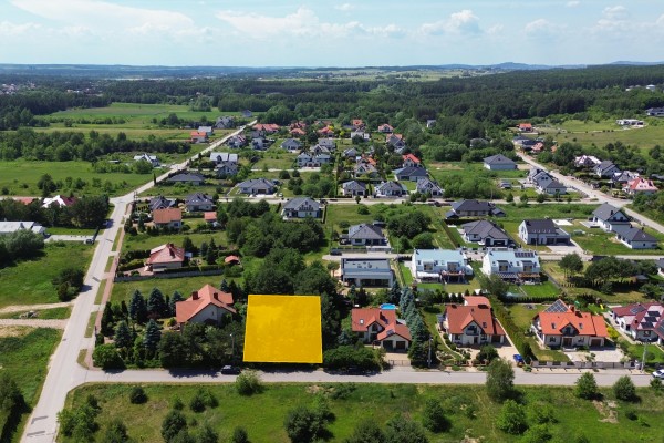 świętokrzyskie, kielecki, Morawica, Bieleckie Młyny, Jarzębinowa, Działka budowlana Bieleckie Młyny gm. Morawica