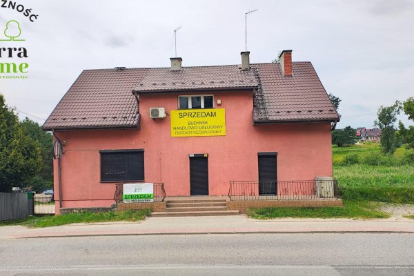 kielecki, Morawica, Brzeziny, Chęcińska, Budynek usługowo-handlowy z funkcją handlową &ndash; Brzeziny, gm. Morawica