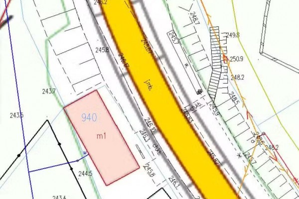 kielecki, Morawica, Brzeziny, Chęcińska, Budynek usługowo-handlowy z funkcją handlową &ndash; Brzeziny, gm. Morawica