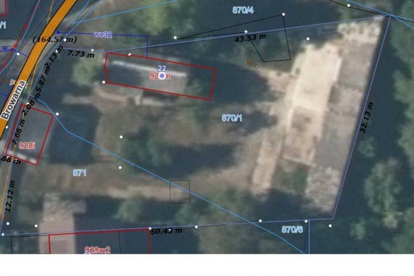 Kielce, Zalesie, Browarna, Działka budowlana 1461 m&sup2; z domem  &ndash; Kielce, ul. Browarna