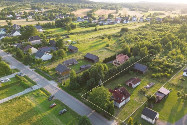 świętokrzyskie, kielecki, Zagnańsk, Tumlin-Osowa, Na sprzedaż dom do remontu Tumlin-Osowa duża działka 2931 m&sup2;