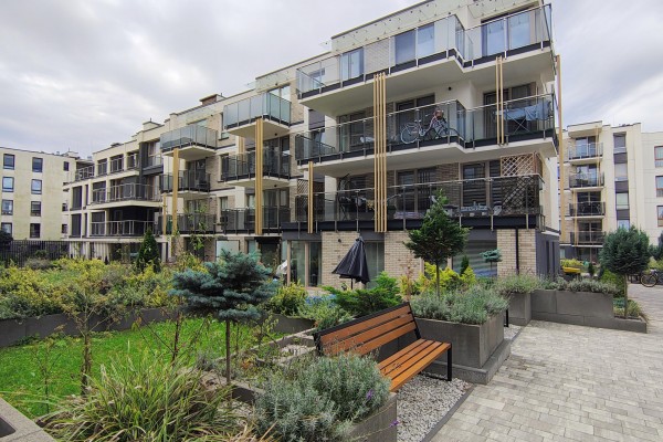 Kielce, Uroczysko, Klonowa, 3-pokojowe mieszkanie w nowym apartamentowcu | 55,01 m&sup2; + 17 m&sup2; tarasu