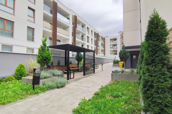 Kielce, Uroczysko, Klonowa, 3-pokojowe mieszkanie w nowym apartamentowcu | 55,01 m&sup2; + 17 m&sup2; tarasu