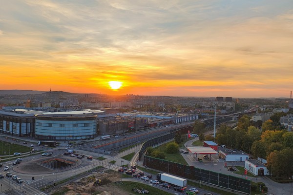Kielce, Bocianek, al. Solidarności, Sky Trust | 2 pokoje | Panoramiczny widok | Garaż | Klimatyzacja