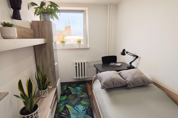 Kielce, Centrum, Panoramiczna, 3-pokojowe mieszkanie w centrum Kielc|50,01 m&sup2;|ul. Panoramiczna|Loggia