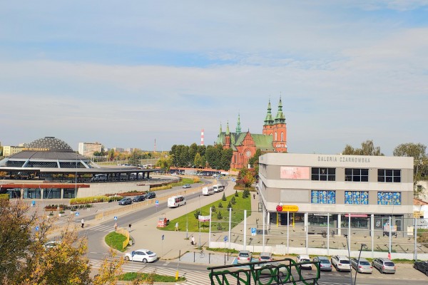 Kielce, Centrum, Panoramiczna, 3-pokojowe mieszkanie w centrum Kielc|50,01 m&sup2;|ul. Panoramiczna|Loggia